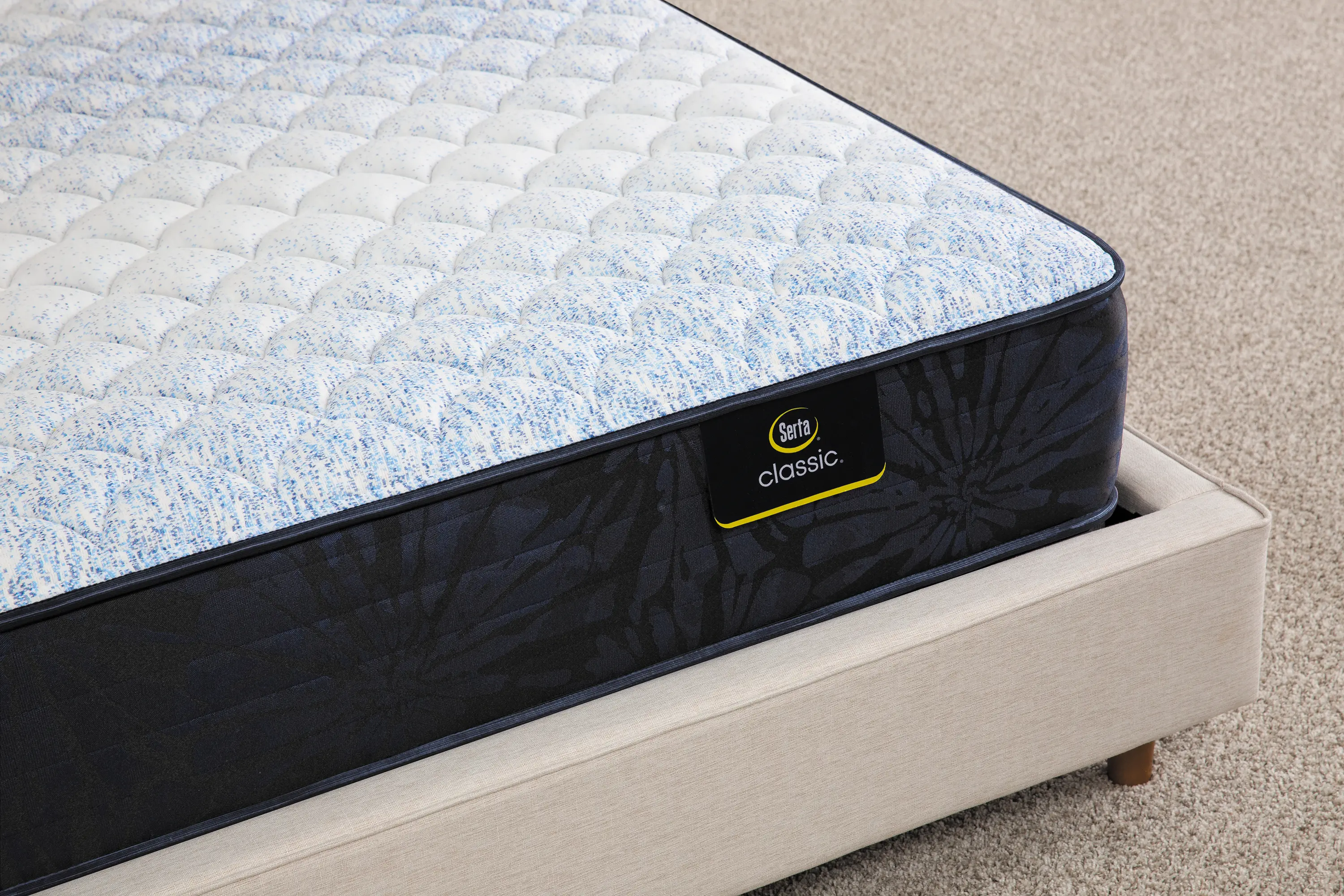 QM-706911-3050 Serta Classic Bader Medium Queen Mattress-4