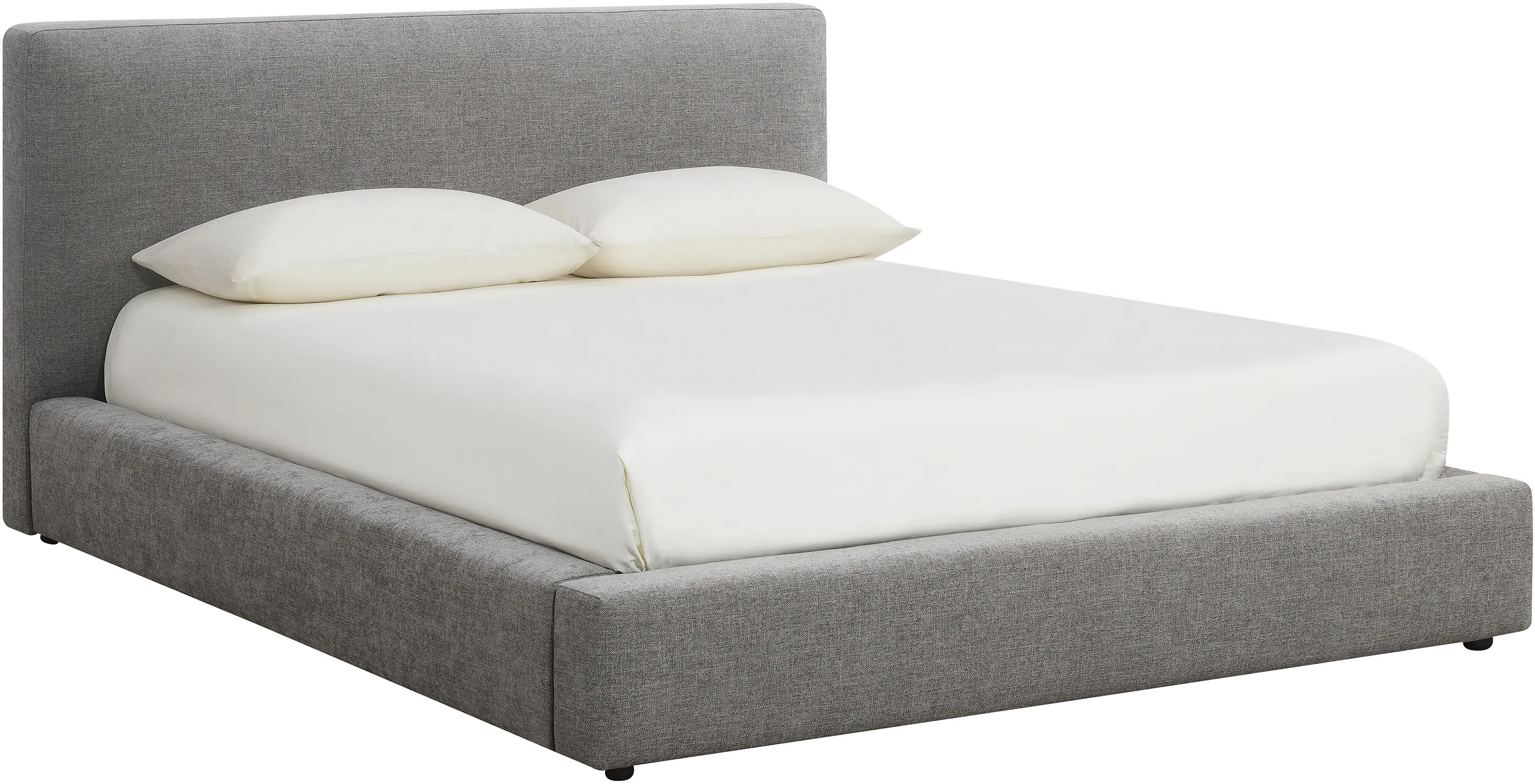Lennox Gray Upholstered Queen Bed-3