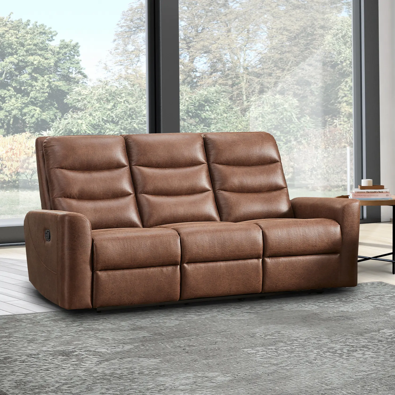 Ben Brown Manual Reclining Sofa-2