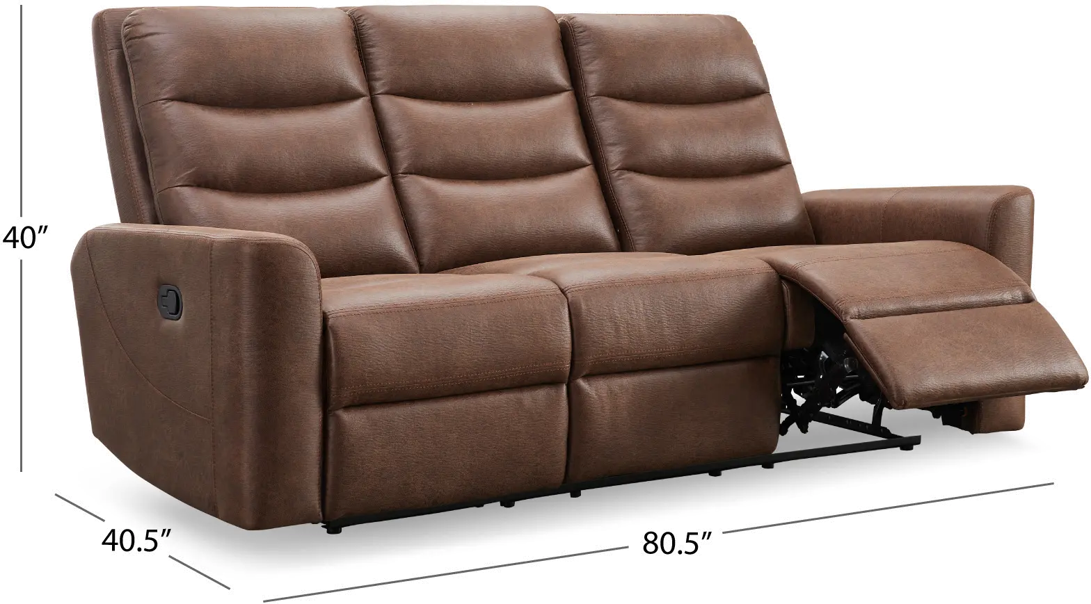 Ben Brown Manual Reclining Sofa-7