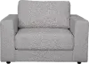 Ellie Light Gray Oversized Armchair