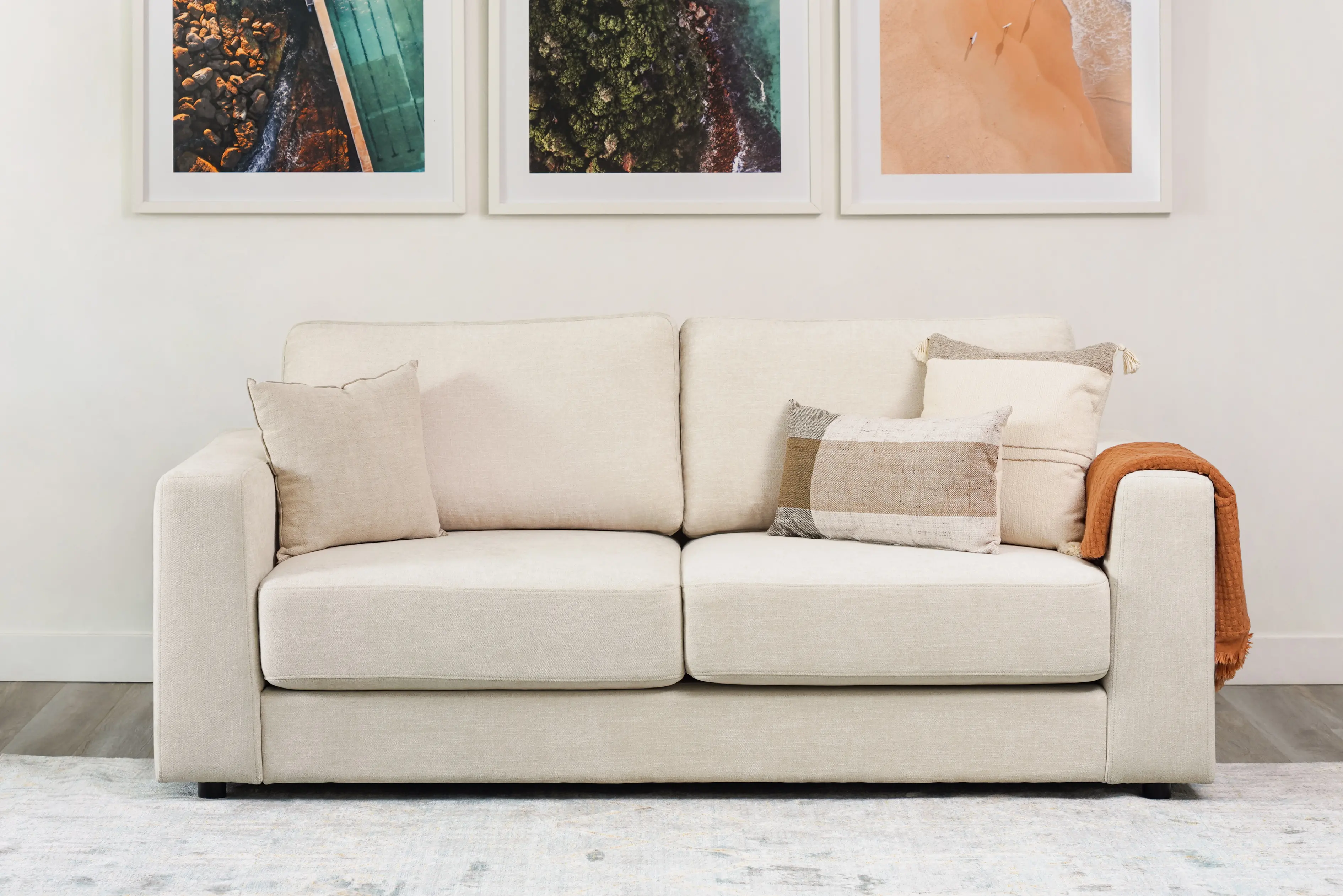 Ellie Sand Beige Sofa-2