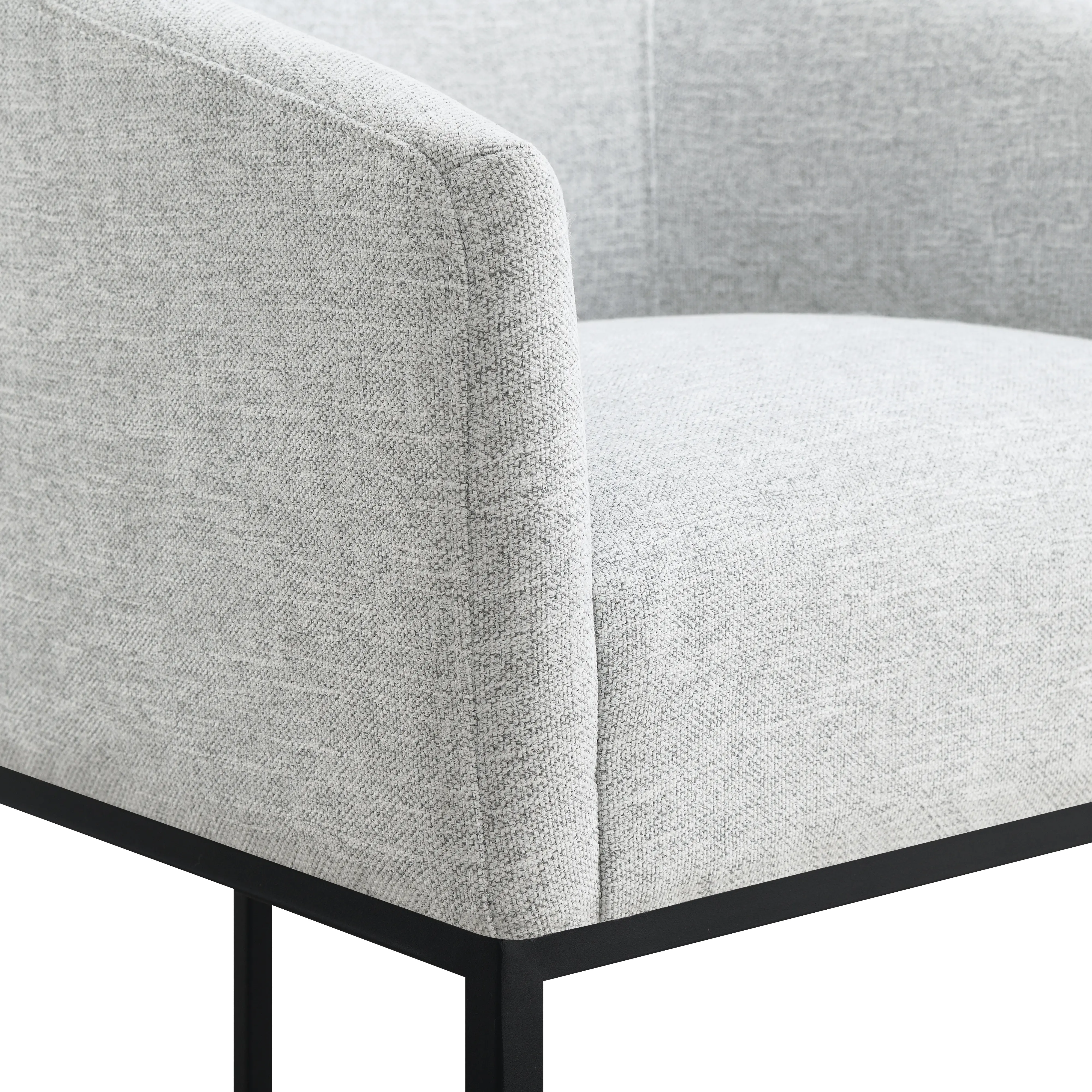 Josephine Light Gray Upholstered Counter Stool-6