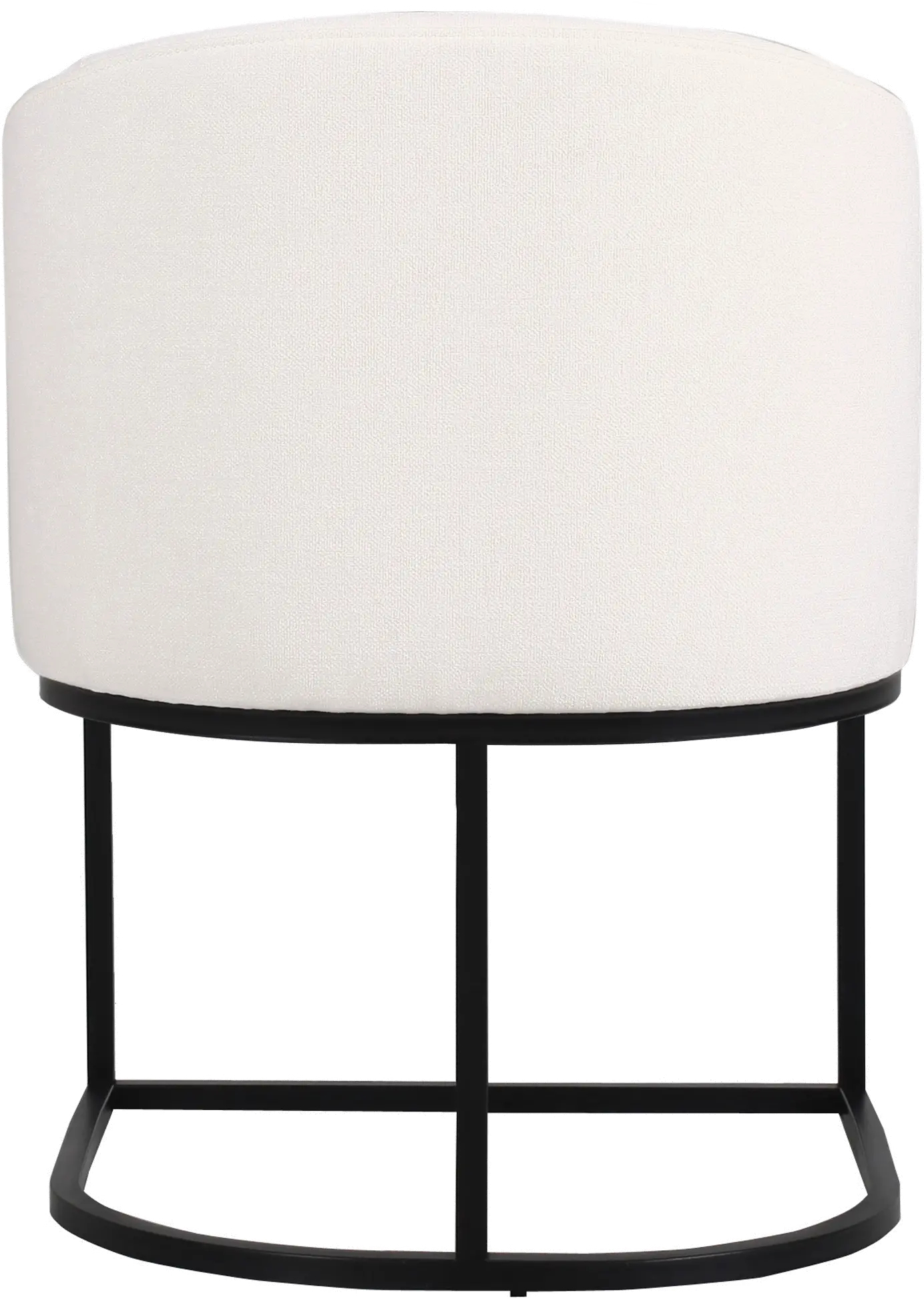 Josephine White Upholstered Dining Chair-6