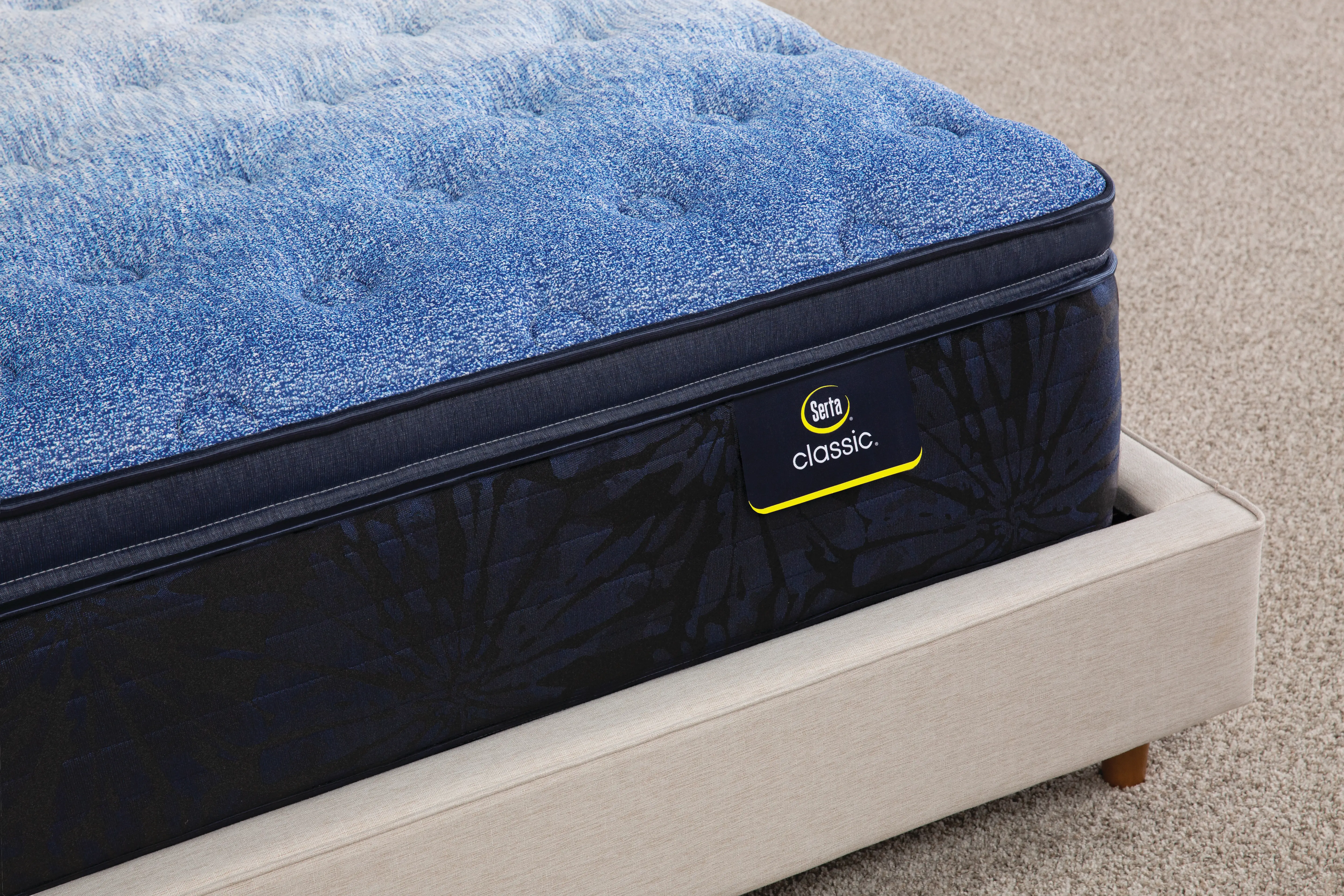 TXL-2PC-ARMADA-PLUSH-PT Serta Classic Armada Plush Pillow Top Split King Mattress-6