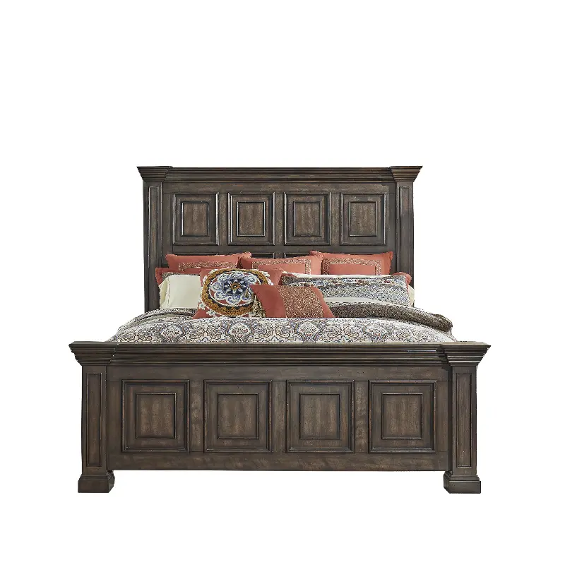 Big Valley Brown Queen Bed