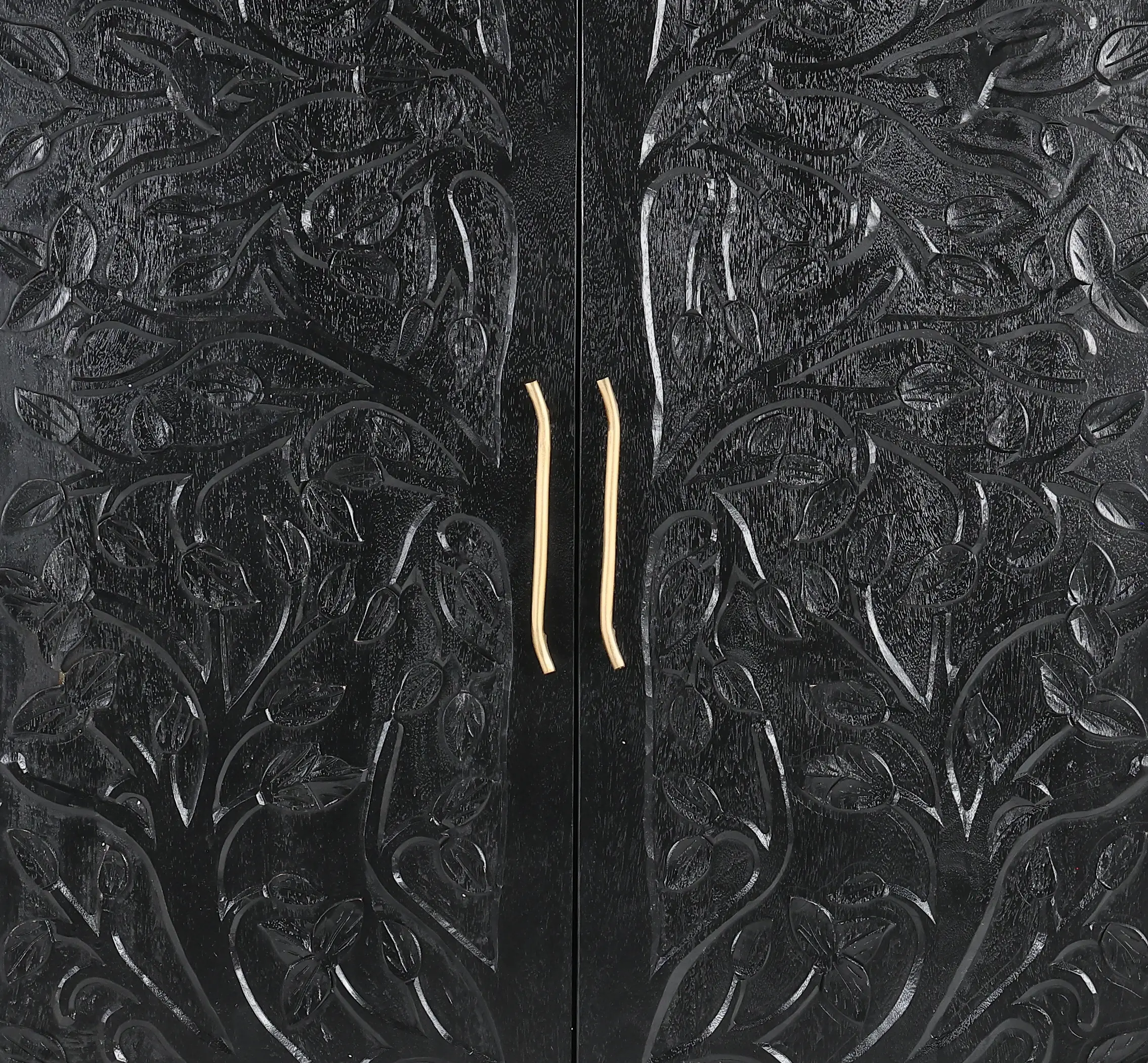Albero Black Tall Cabinet-7