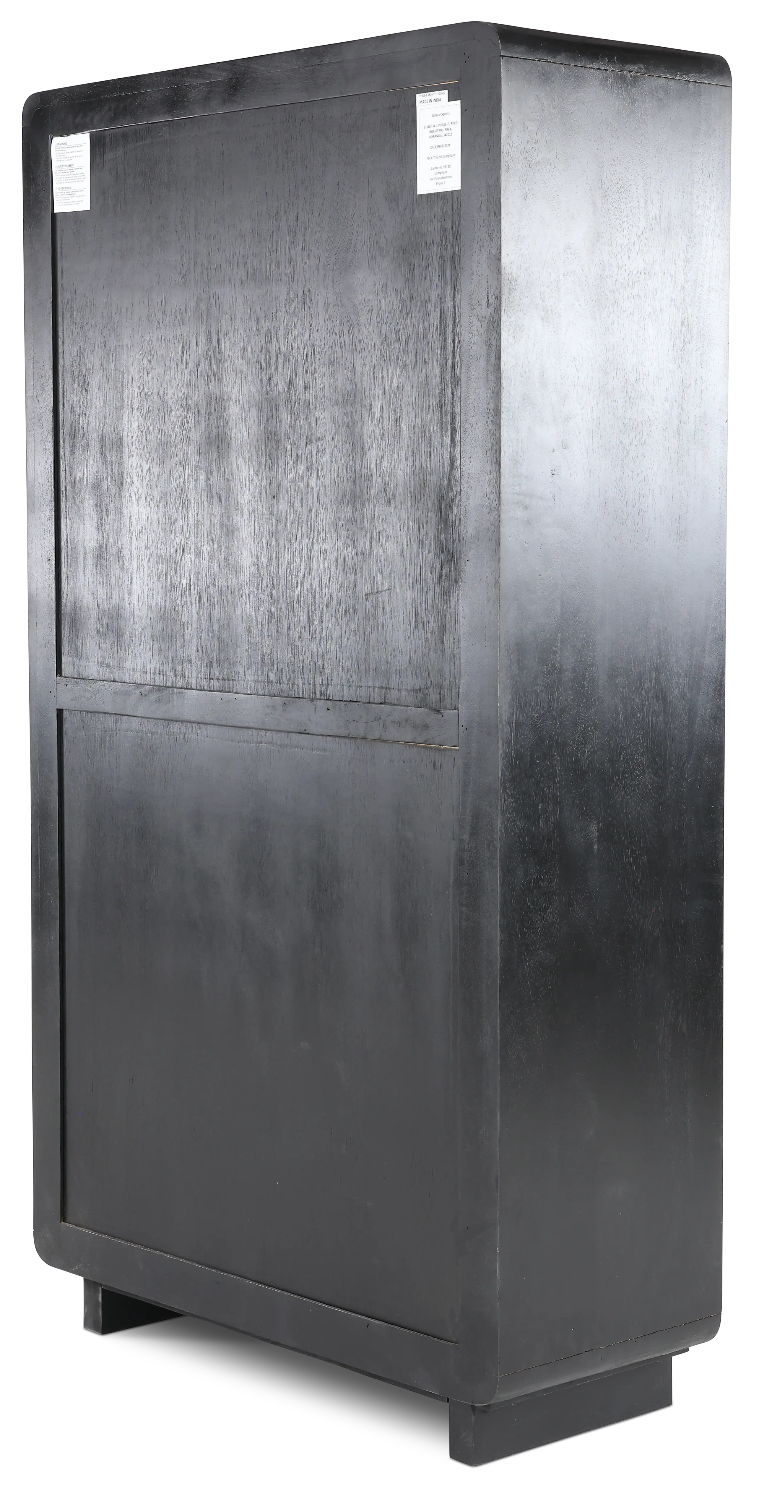 Albero Black Tall Cabinet-8