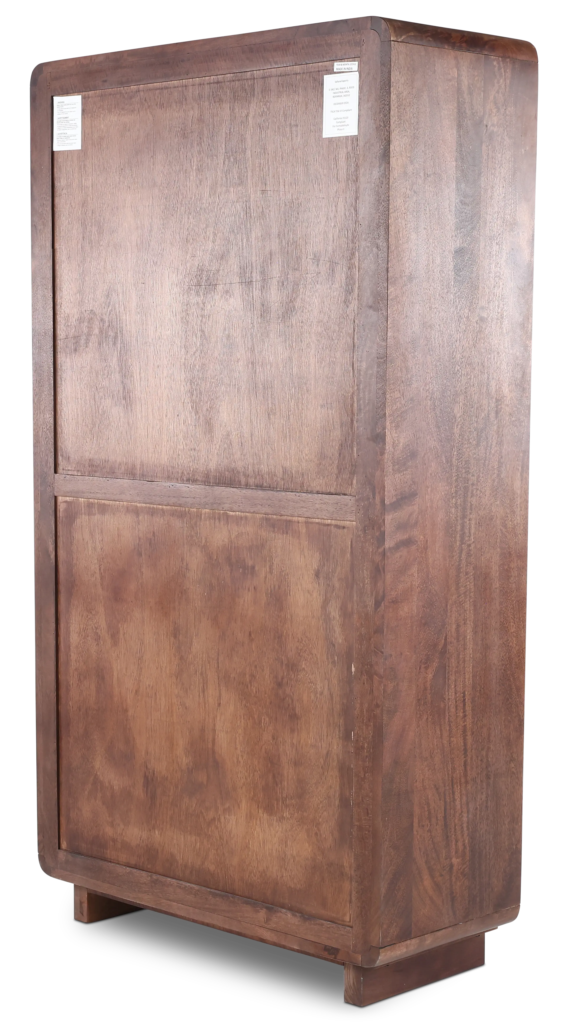 Albero Brown Tall Cabinet-6
