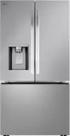LRRXC2606S LG 25.5 Cu Ft French Door Refrigerator - Counter Depth Stainless Steel