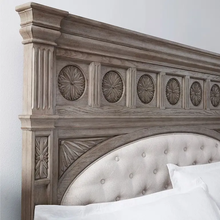 Kingsbury Gray King Bed-4