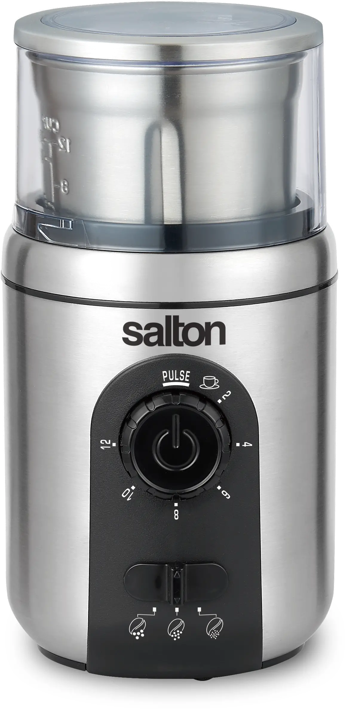 Salton Stainless Steel Smart Coffee Grinder-8