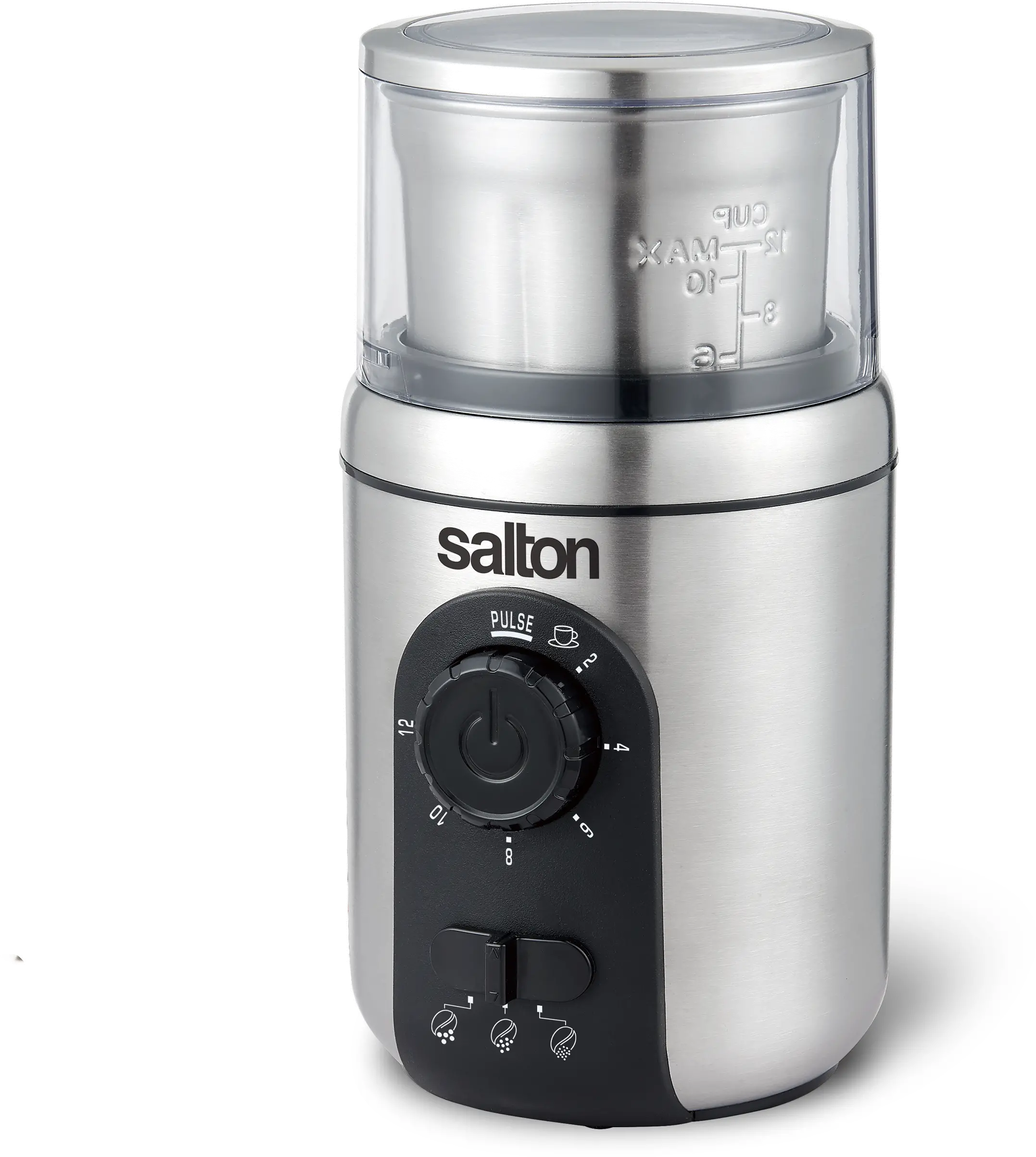 Salton Stainless Steel Smart Coffee Grinder-9