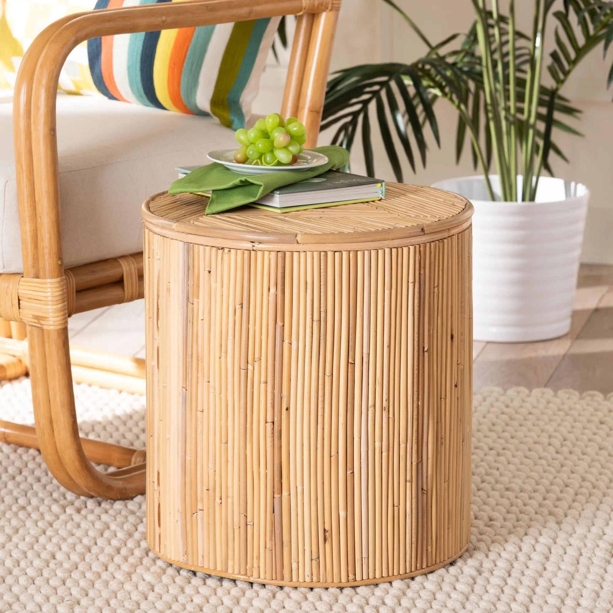 243-13595-RCW Milagra Light Brown End Table-2