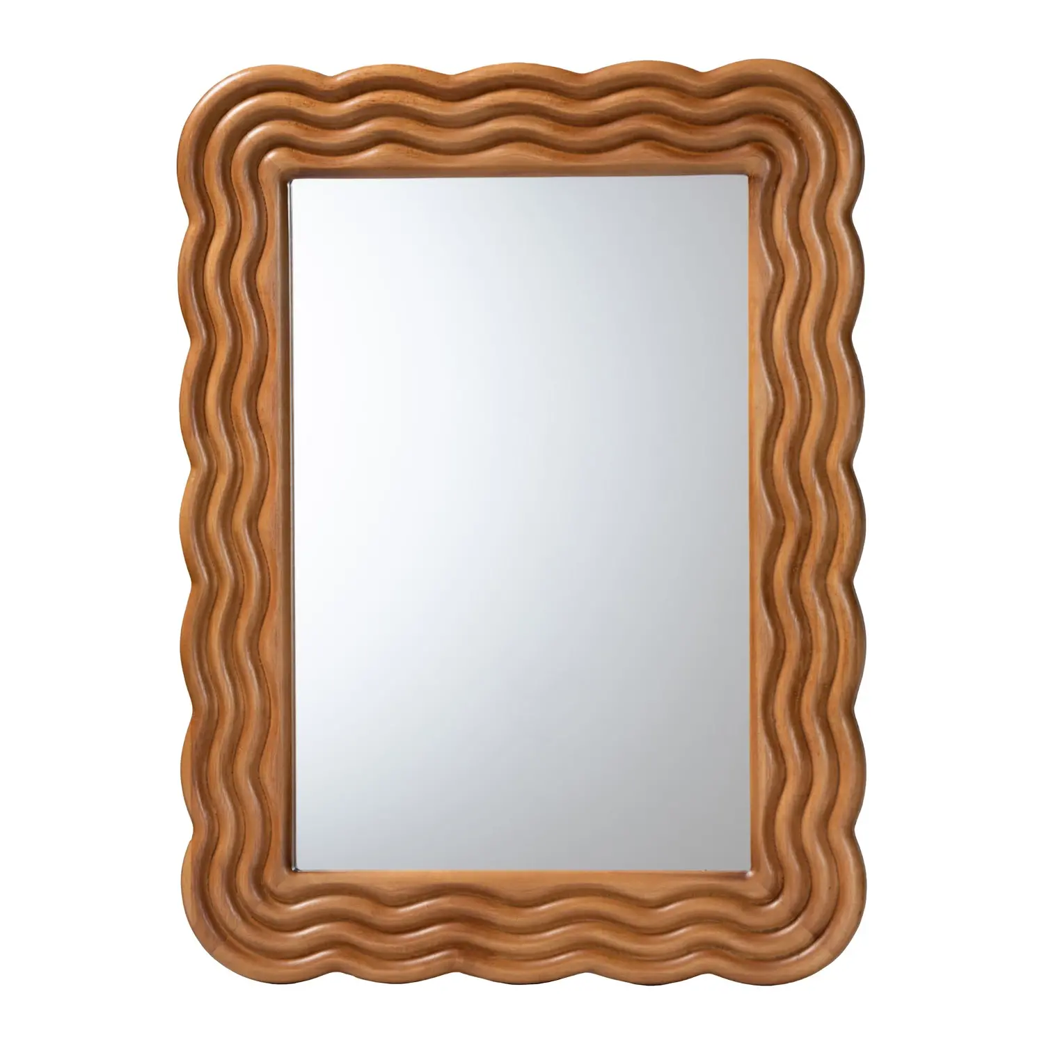 247-13758-RCW Acantha Walnut Scallop Accent Mirror-1