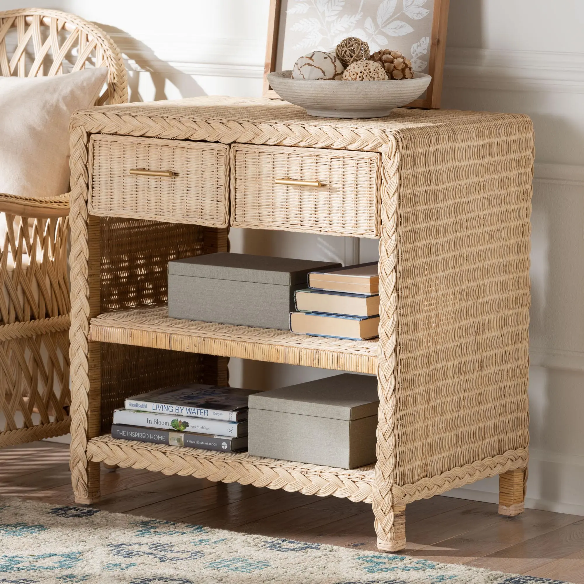 248-13727-RCW Lanica Light Brown Side Table-2