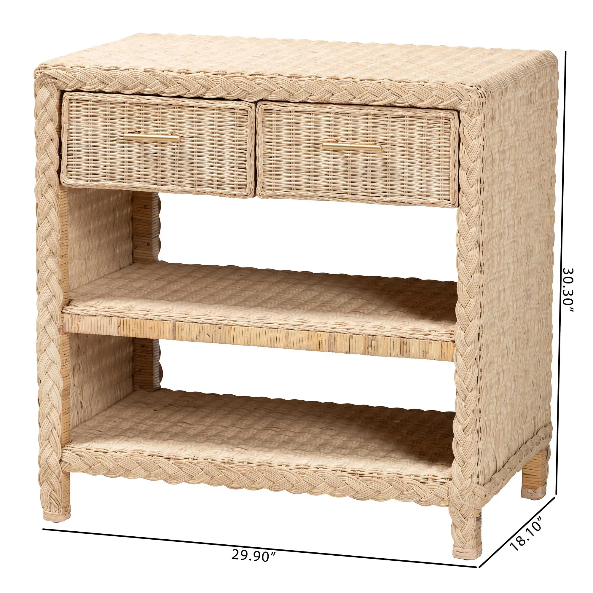248-13727-RCW Lanica Light Brown Side Table-3