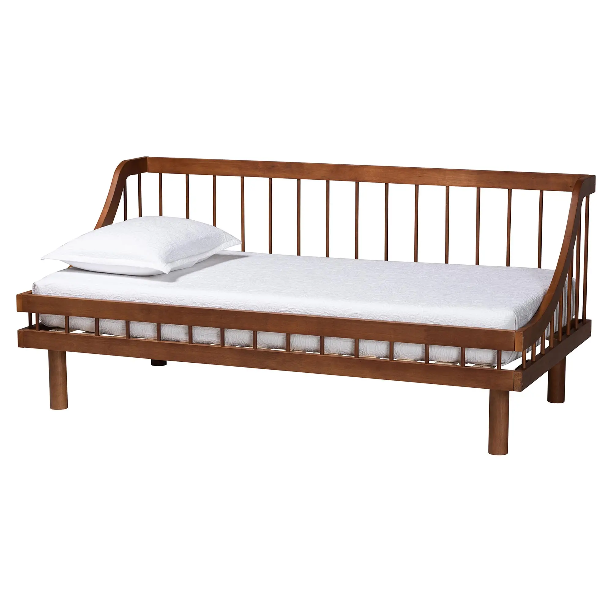 250-13550-RCW Helio Walnut Brown Wood Twin Daybed-3