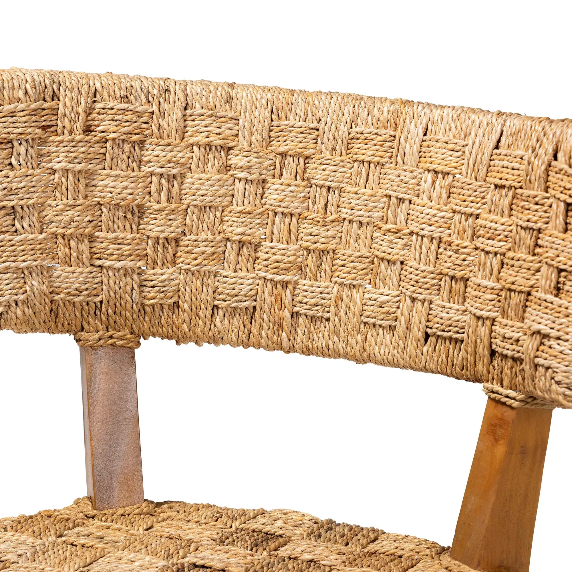 251-13853-RCW Sabit Seagrass and Mahogany Dining Chair-6