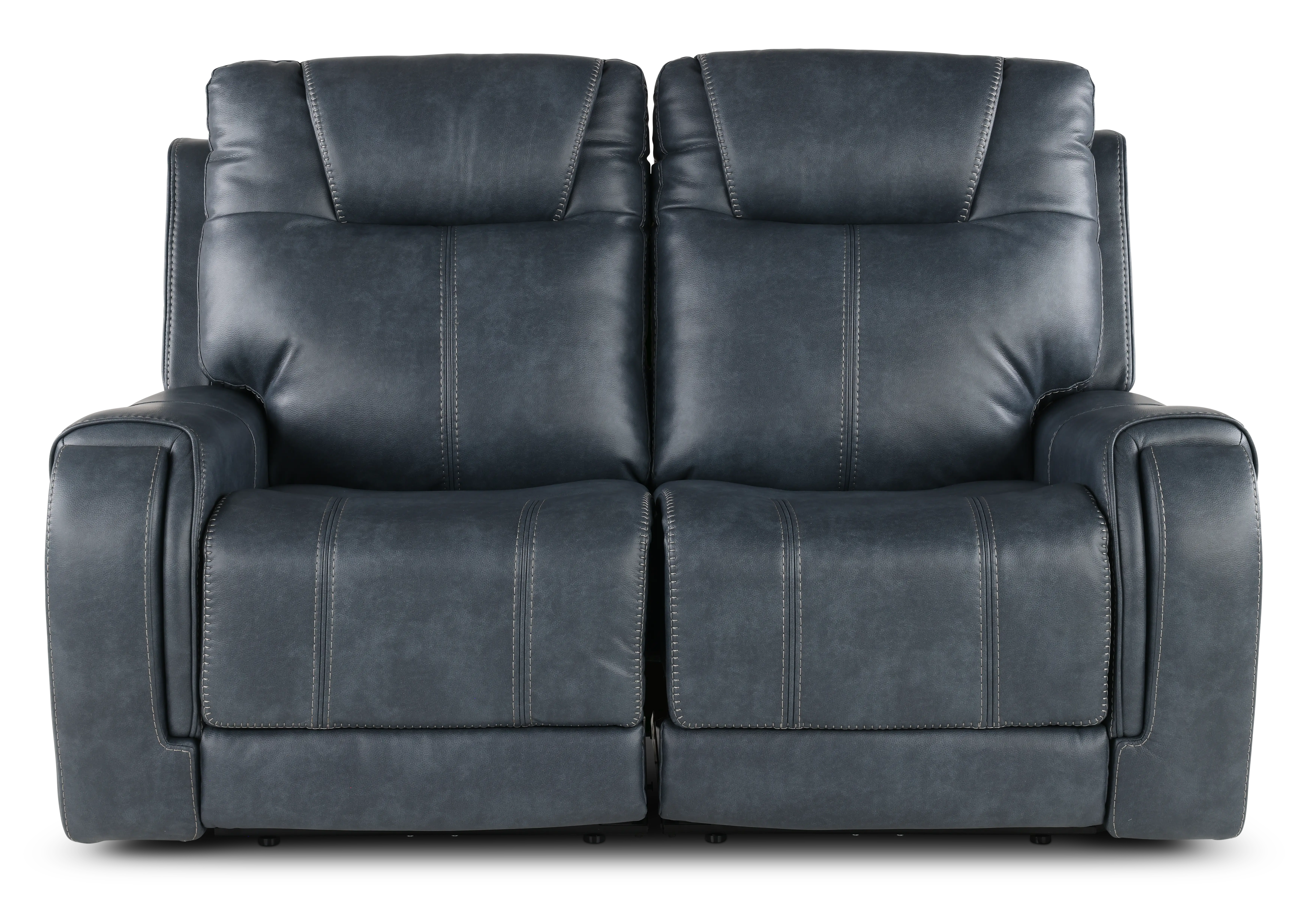 Conway Slate Gray Power Reclining Loveseat-1