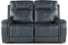 Conway Slate Gray Power Reclining Loveseat
