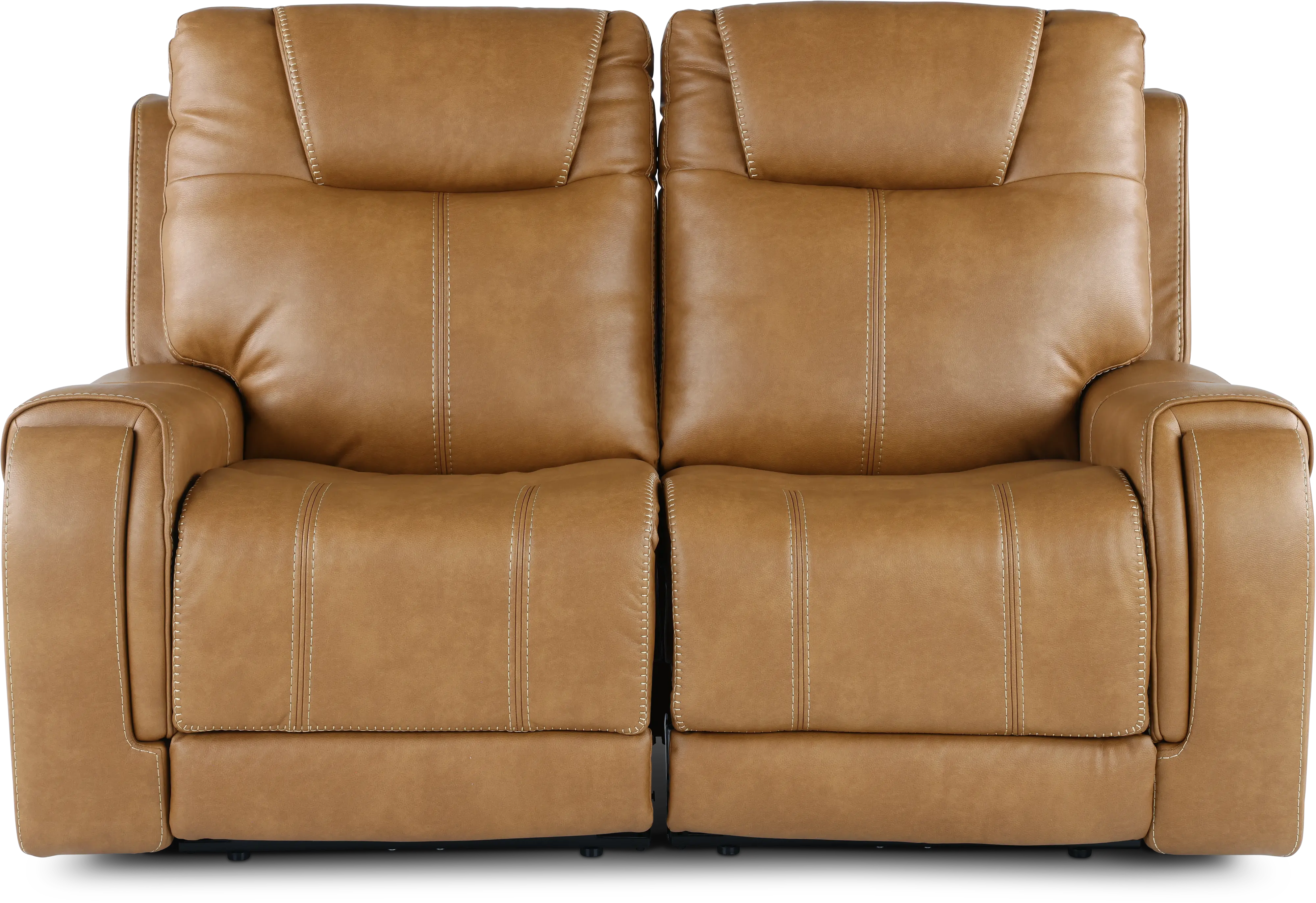 Conway Saddle Brown Power Reclining Loveseat-1