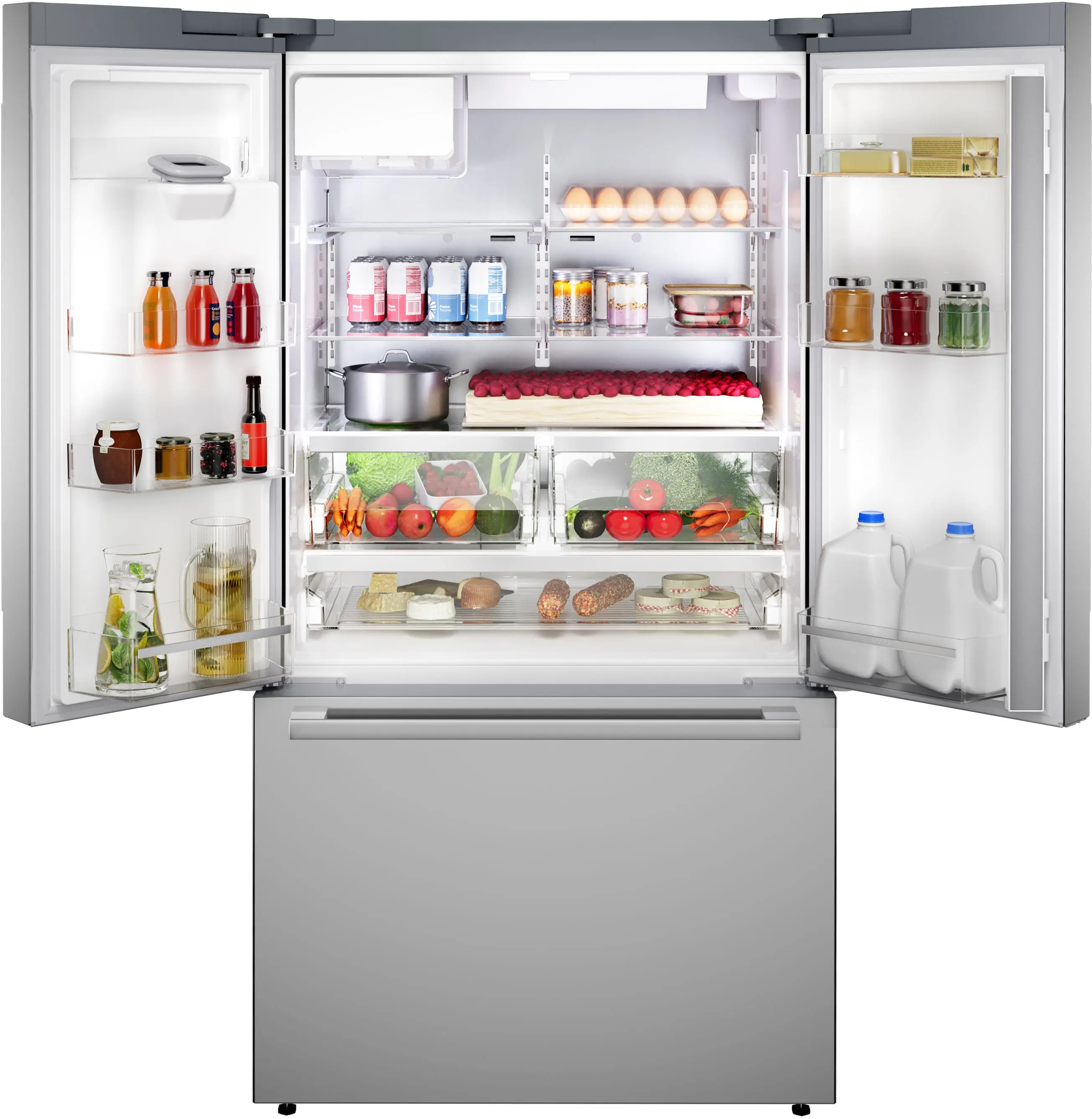 B36FD52SNS Bosch 26.0 Cu Ft French Door Refrigerator - Stainless Steel-5