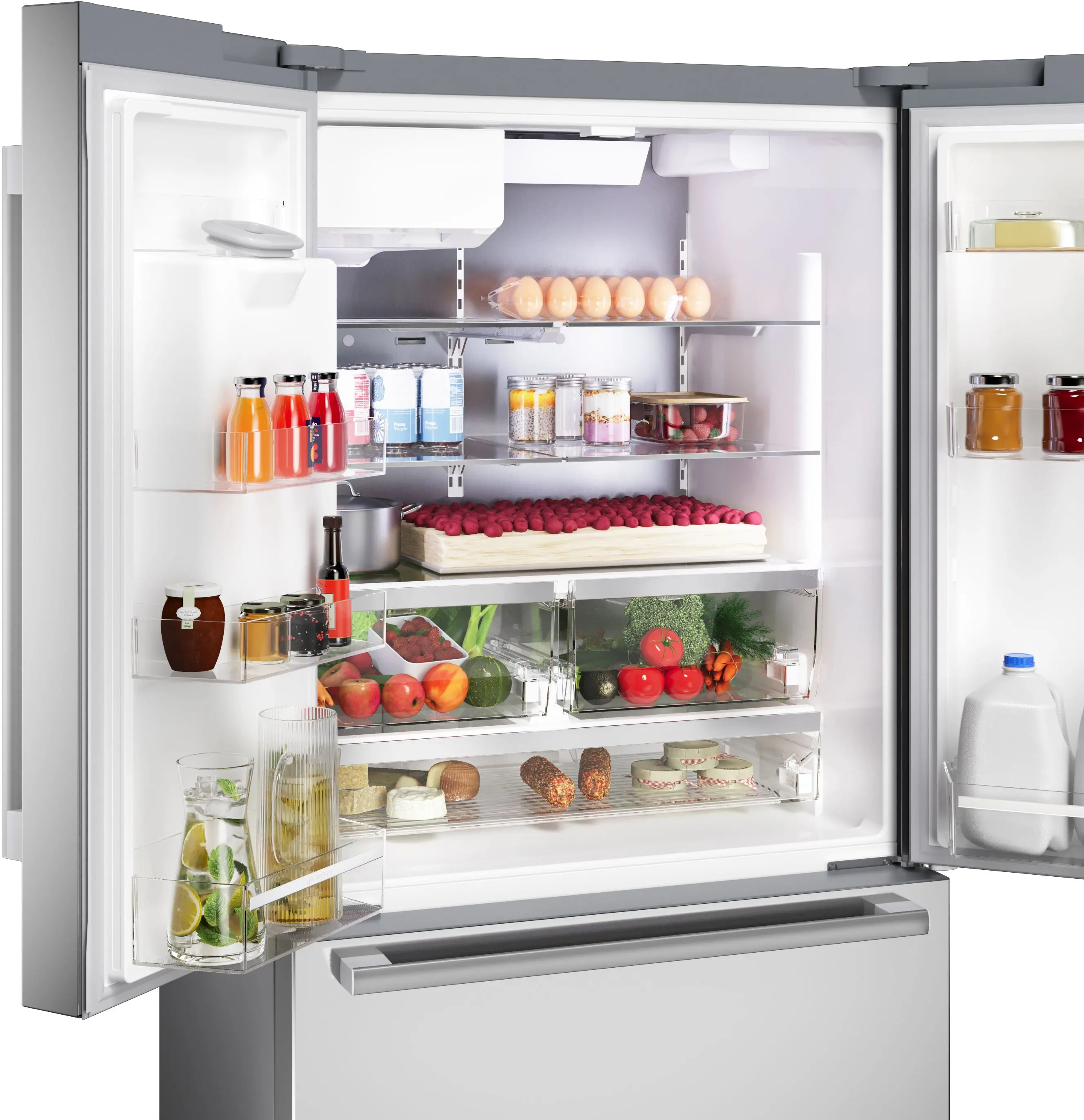B36FD52SNS Bosch 26.0 Cu Ft French Door Refrigerator - Stainless Steel-7