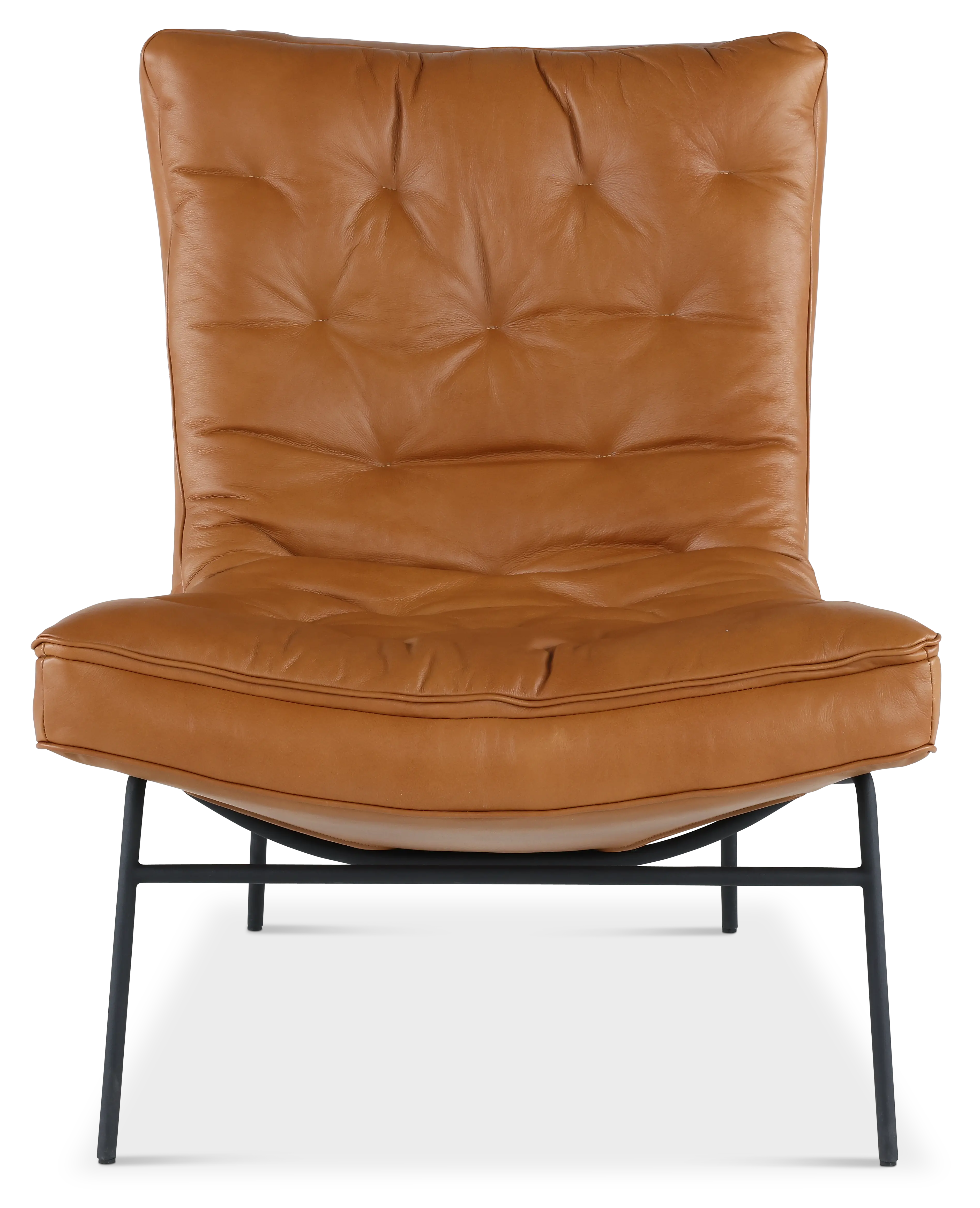 Zen Caramel Brown Accent Chair-1