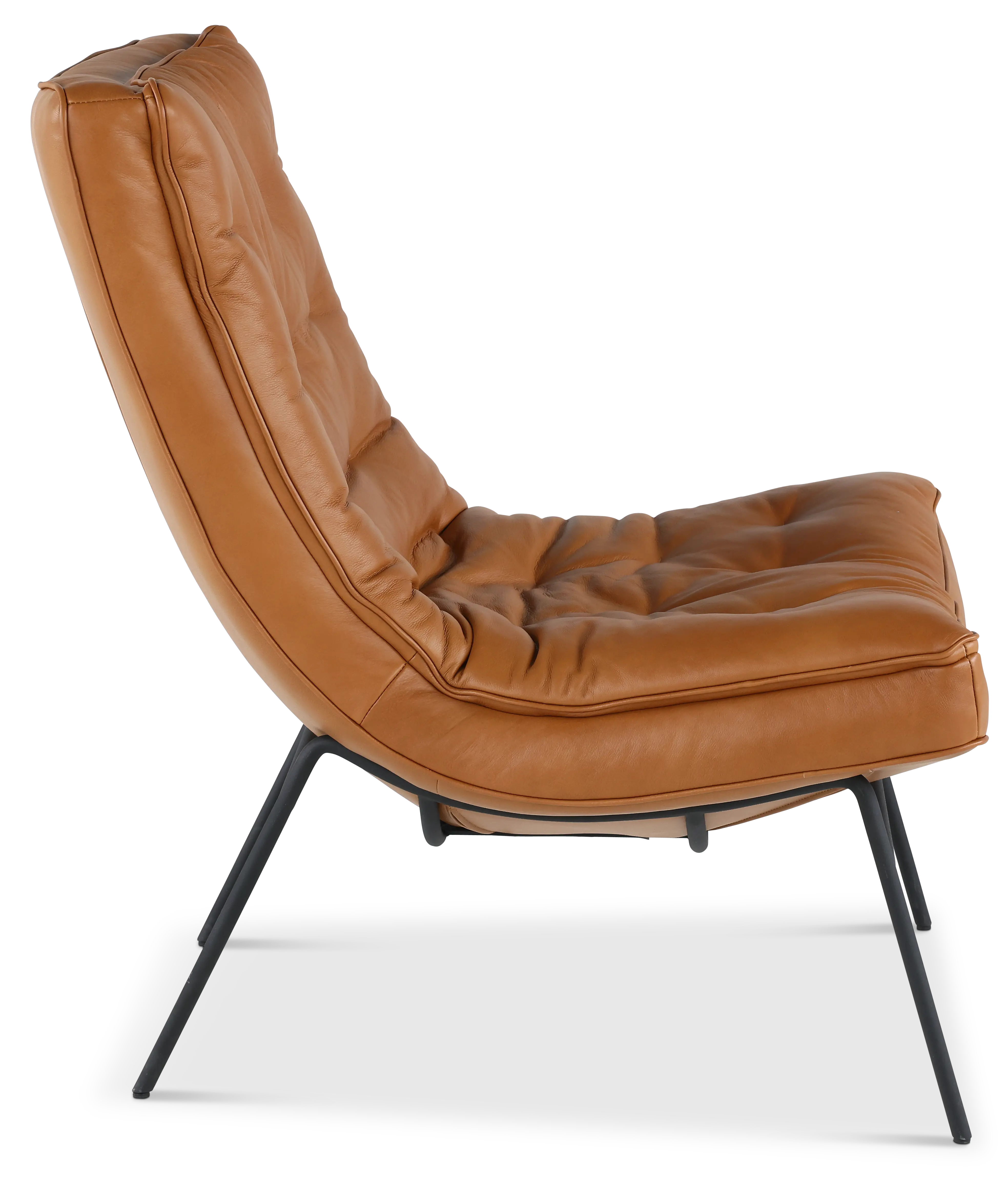 Zen Caramel Brown Accent Chair-5