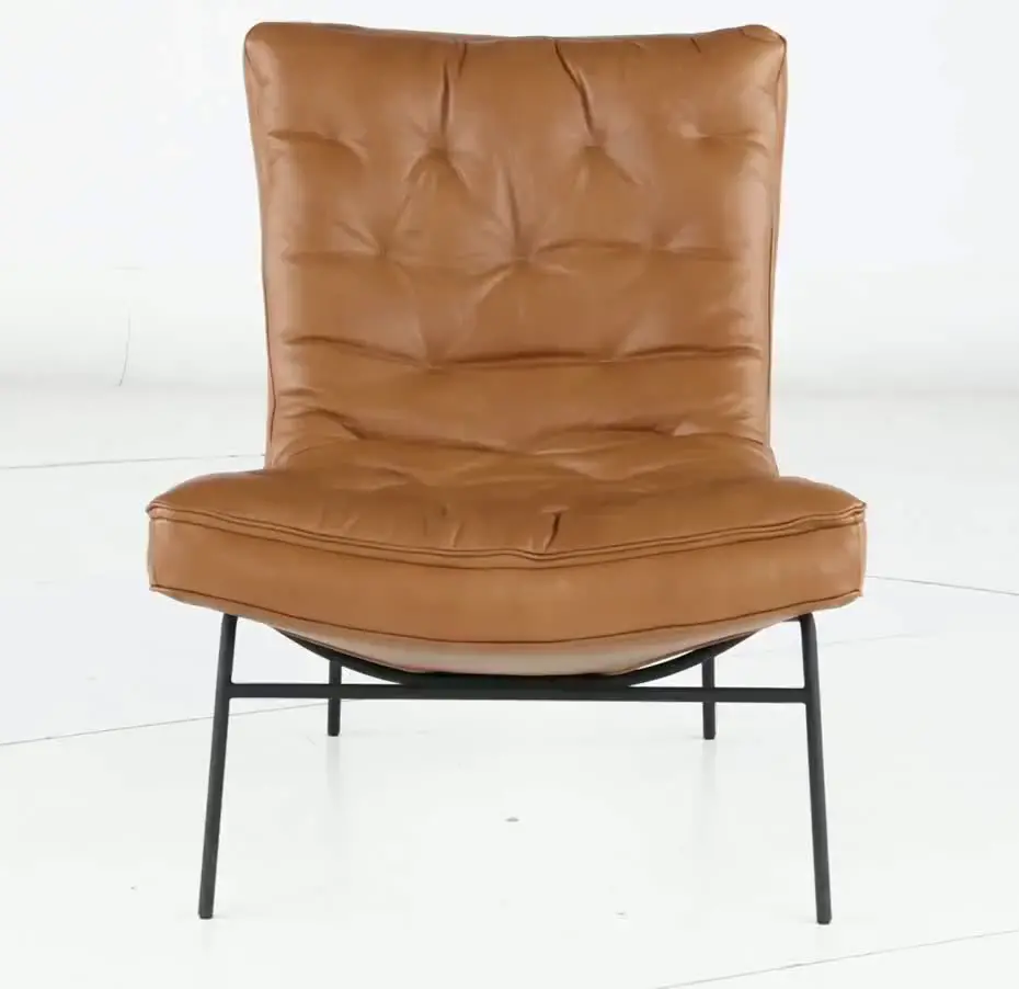 Zen Caramel Brown Accent Chair-9
