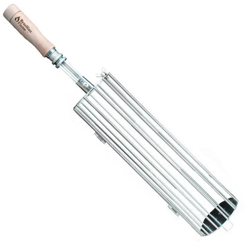 Brazilian Flame Round Basket Skewer