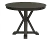 Rylie Black 48  Round Counter Height Game Table