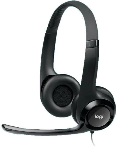 Logitech USB Headset H390 - Black-1