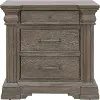 Madison Ridge Natural Bark Brown Nightstand