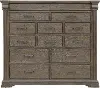 Madison Ridge Natural Bark Brown Large Chest