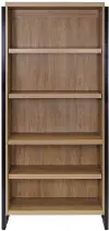 Mason Natural and Black Bookcase