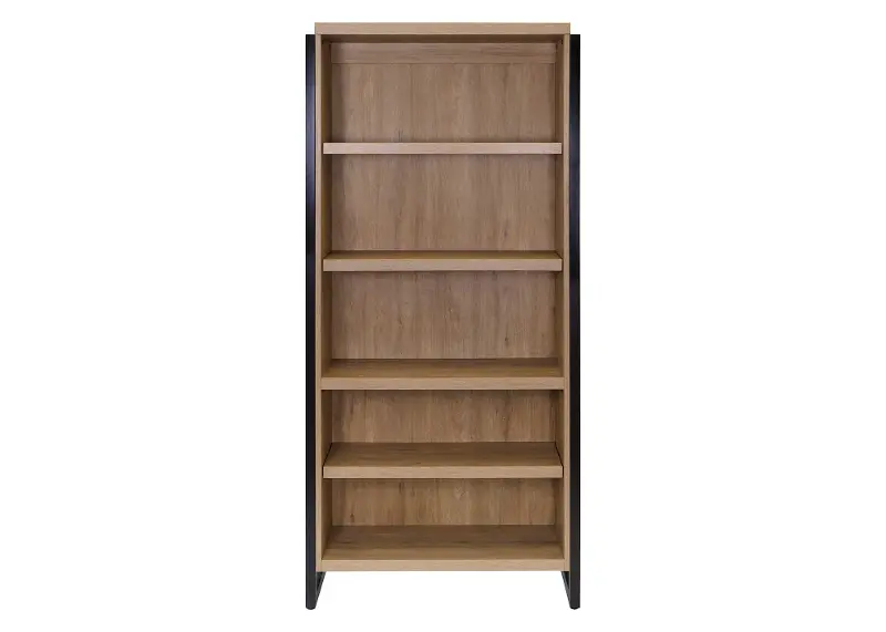 Mason Natural and Black Bookcase