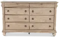 589WT-BR31 Traditions Saddle Tan Dresser
