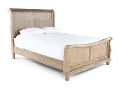 589WT-BED5/0 Traditions Saddle Tan Queen Sleigh Bed