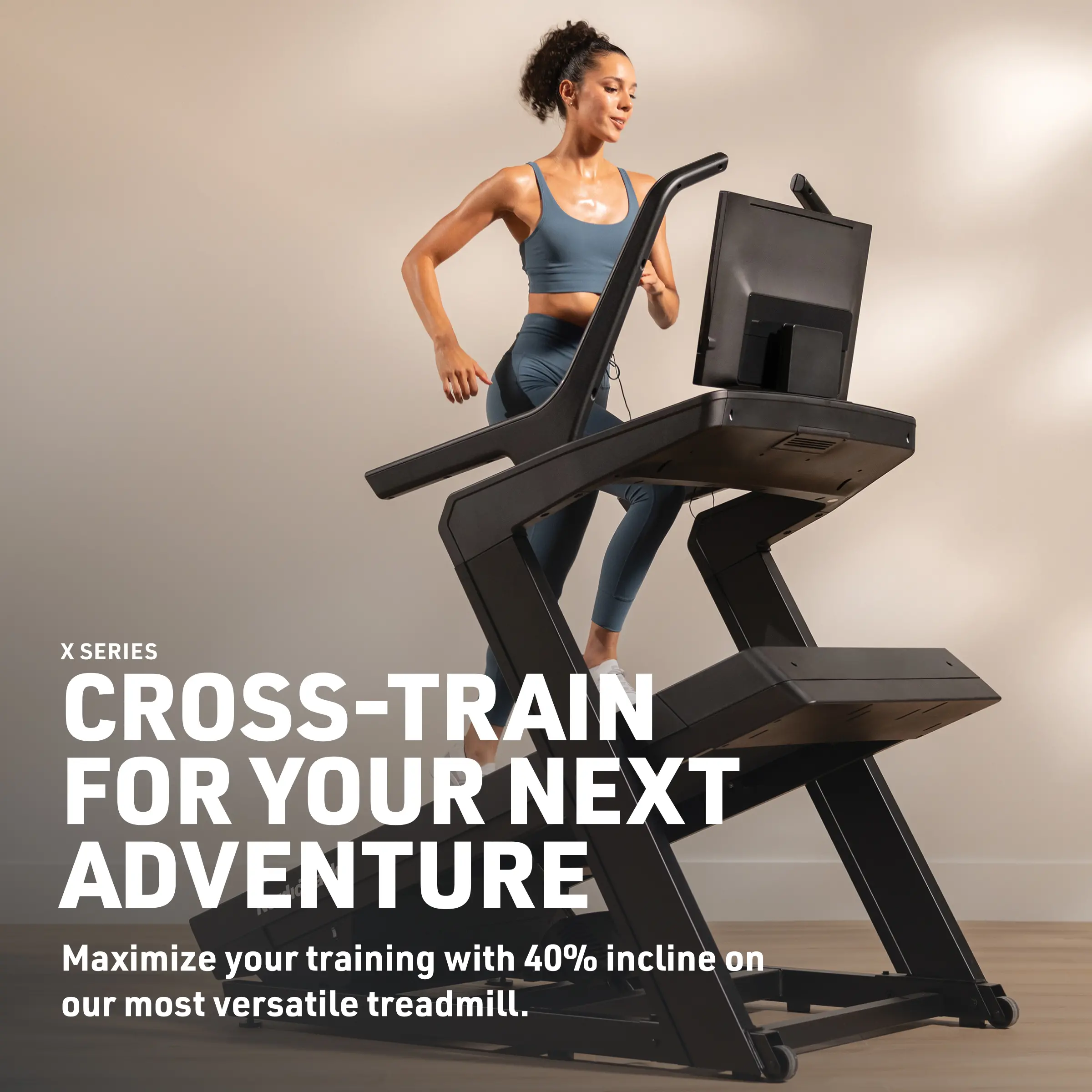 NTL39225 NordicTrack X24 Treadmill with 40% Incline for Strength and Cardiovascular Health-9