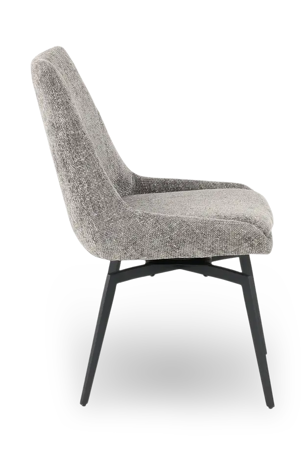 Cade Oyster Gray Upholstered Dining Chair-5