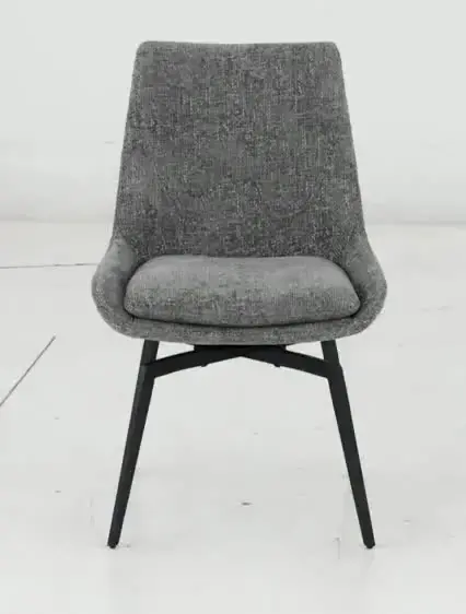 Cade Oyster Gray Upholstered Dining Chair-9