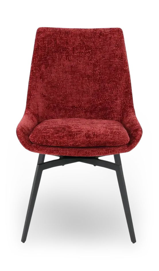 Cade Cherry Red Upholstered Dining Chair-4