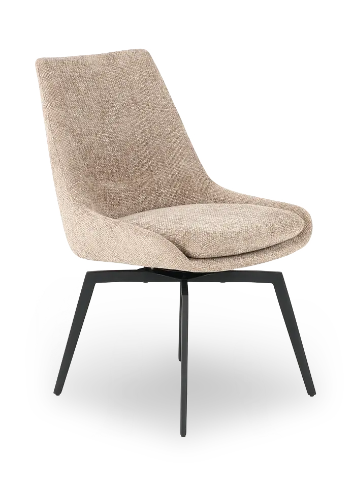 Cade Beige Upholstered Dining Chair-1