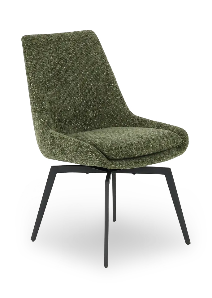 Cade Olive Green Upholstered Dining Chair-1