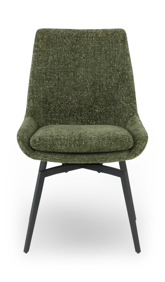 Cade Olive Green Upholstered Dining Chair-4