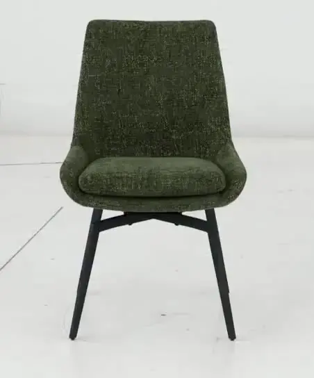 Cade Olive Green Upholstered Dining Chair-9