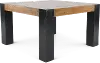 Pacifico Black and Brown Counter Height Dining Table