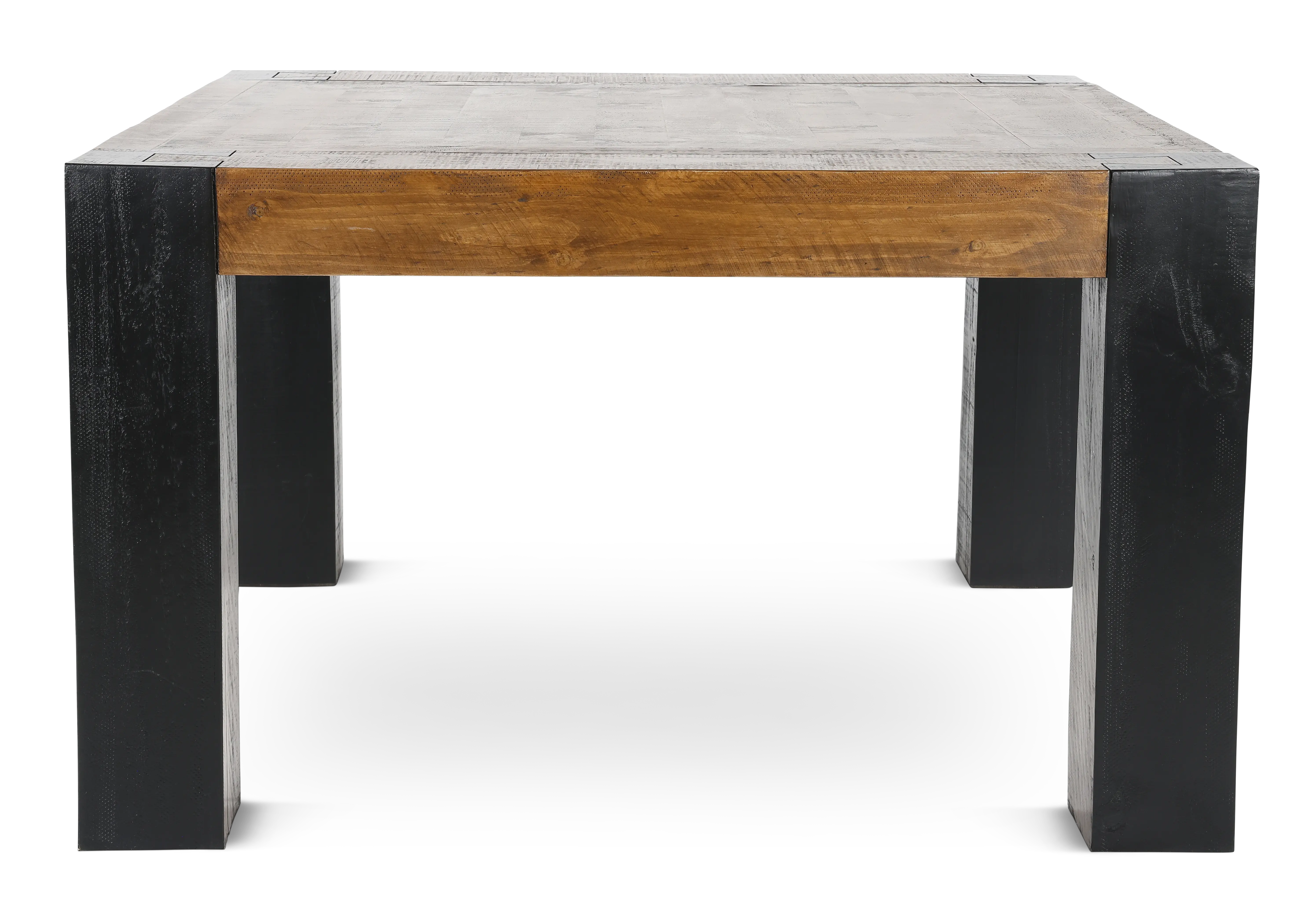 Pacifico Black and Brown Counter Height Dining Table-2